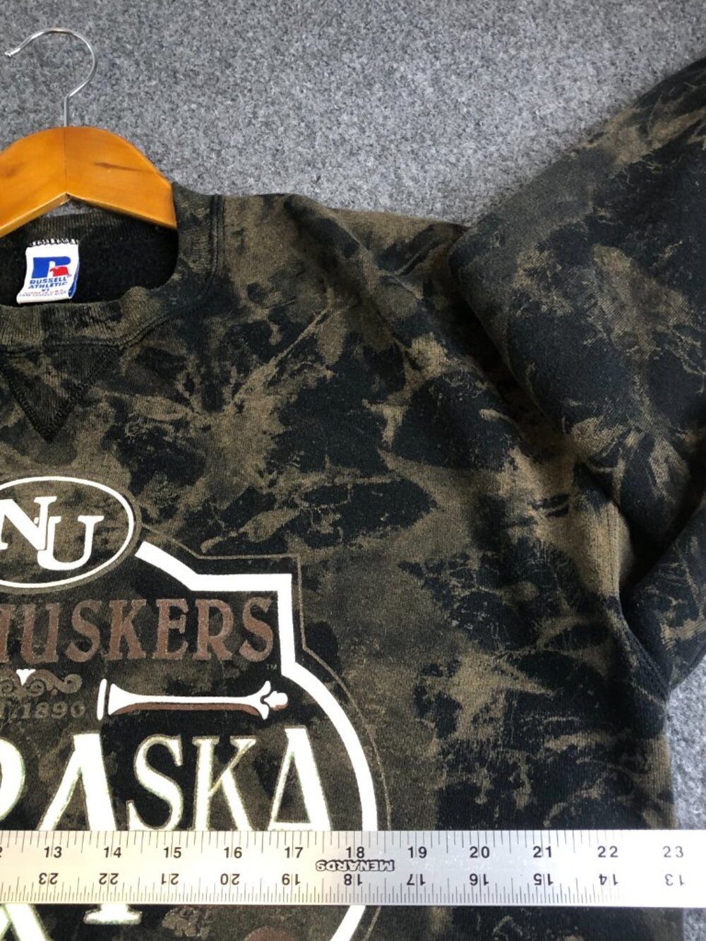 Vintage Nebraska Cornhuskers Russel Athletic Crewneck Sweatshirt Mens Vintage XL - Picture 7 of 10